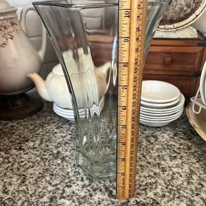 Hoosier glass vase